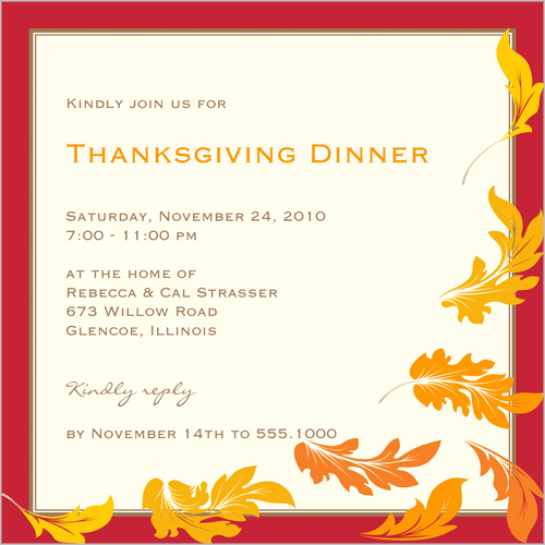 Free Thanksgiving Templates Cards