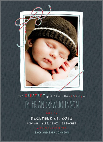 Buy gifts birth announcements - pottsdesign Greatest Gift Birth Announcement