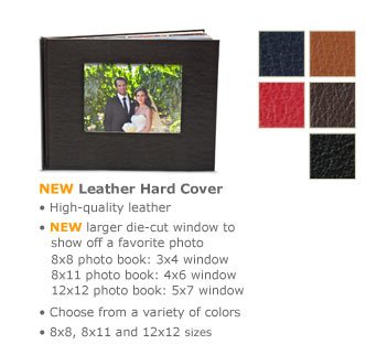 NEW Leather Hard Cover