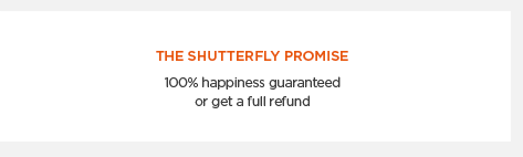 THE SHUTTERFLY PROMISE