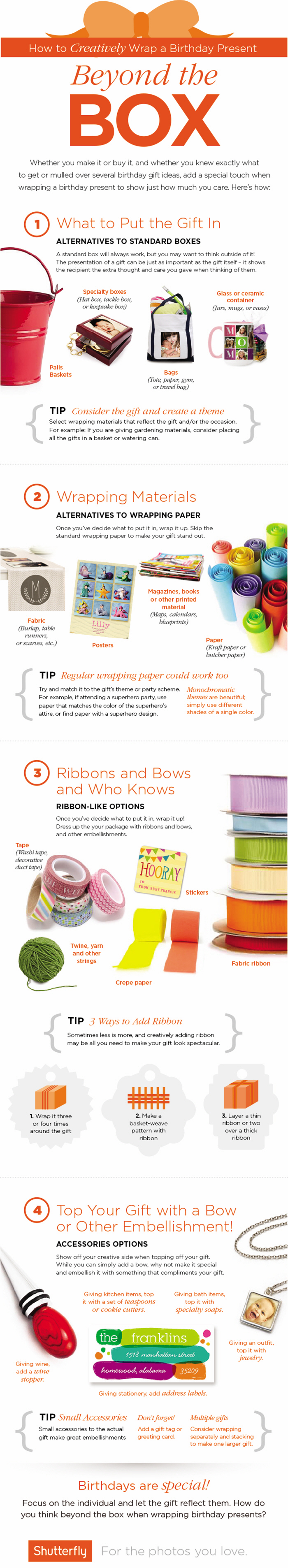 How to Creatively Wrap a Birthday Present - Beyond the Box