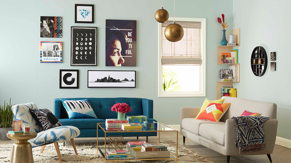 Modern Geo Living Room Home Decor Shutterfly