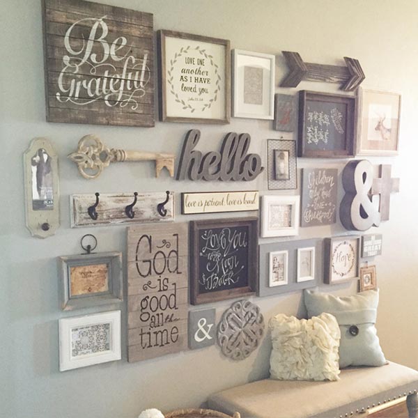 Picture Frame Wall Art Ideas