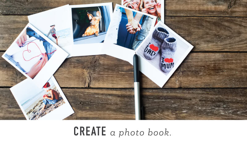 create a photo book idea