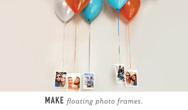floating photo frame ideas
