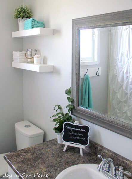 80 Ways To Decorate A Small  Bathroom  Shutterfly