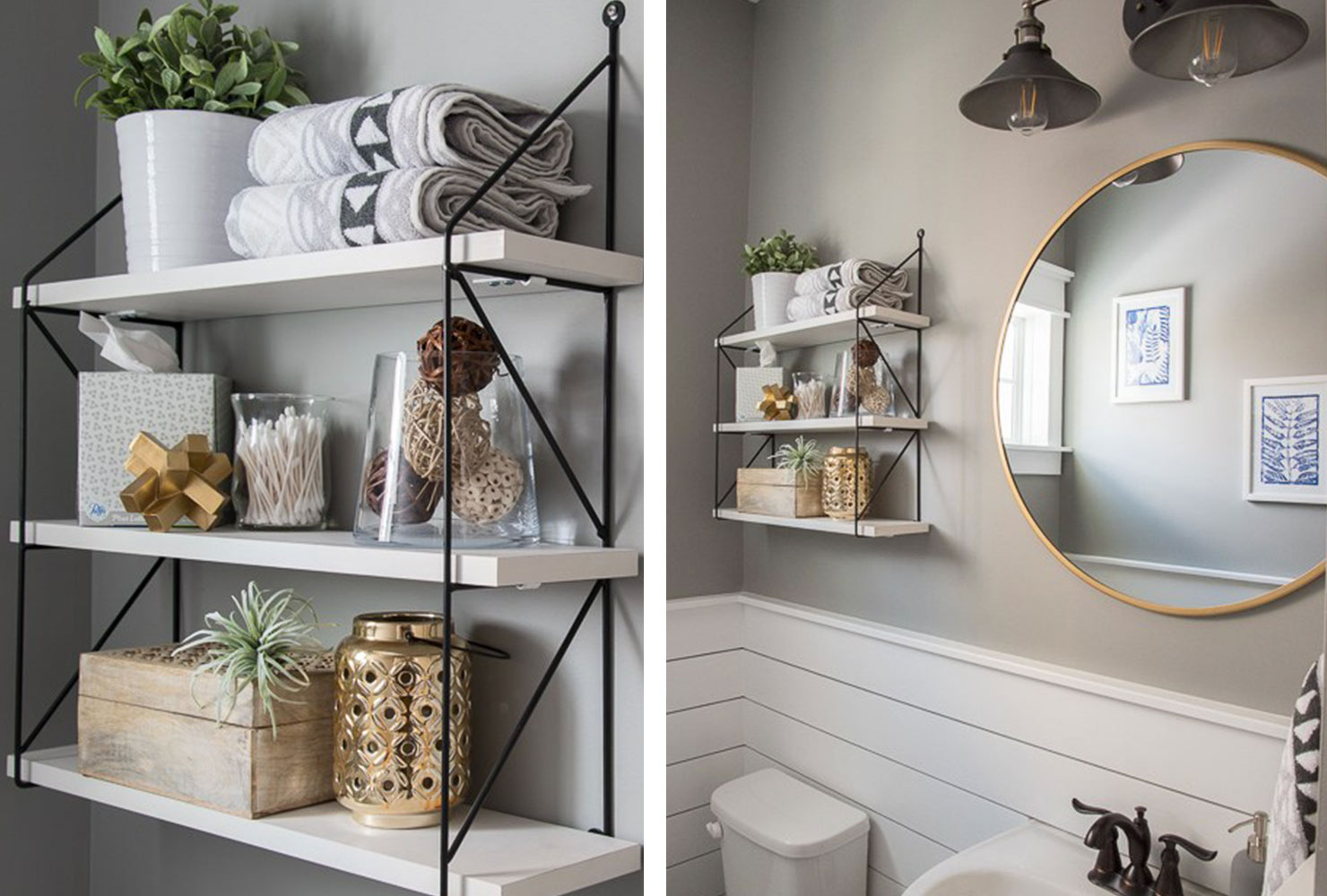 76 Ways To Decorate A Small Bathroom | Shutterfly