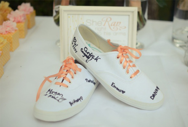 White Shoes Guest Book