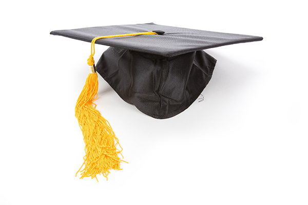how to wear a graduation cap