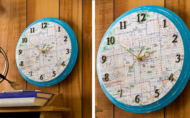 diy clock perfect for mothers day gifts