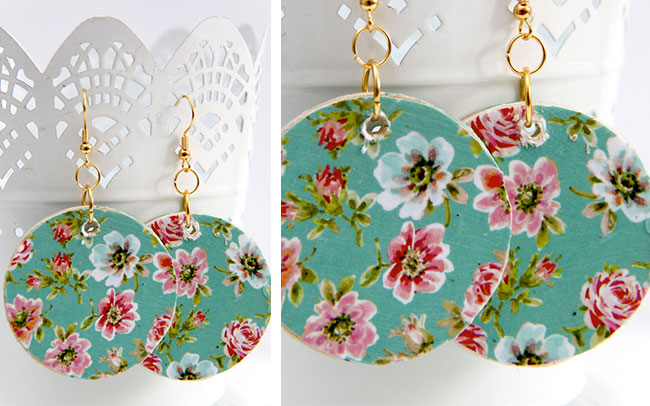 floral earrings perfect for mothers day gifts