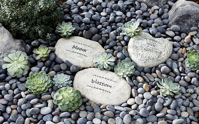 garden stone perfect for mothers day gift