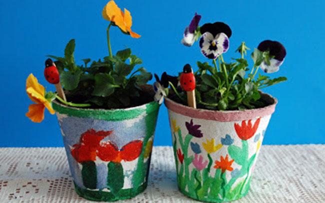gardening pots perfect for mothers day gifts