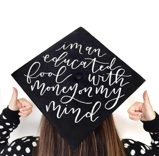 simple graduation cap ideas