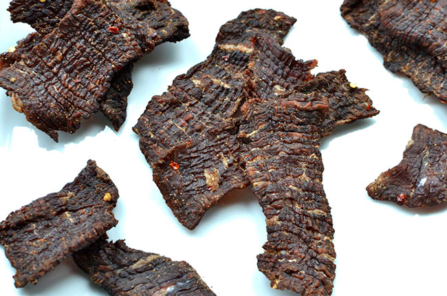 homemade beef jerky perfect for fathers day