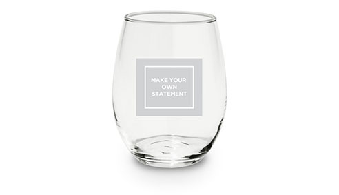 Make Your Own Statement Wine Glass on Shutterfly.com