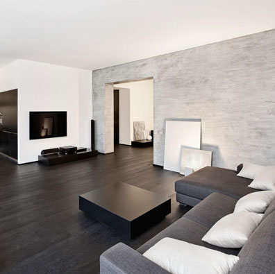 Gray And White Walls Living Room - Livingroom Ideas