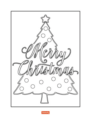 35 Christmas Coloring Pages For Kids Shutterfly