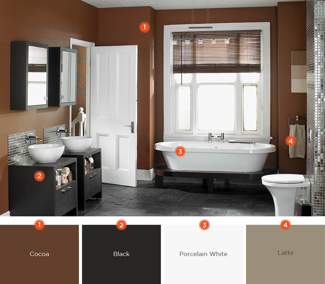 20 Relaxing Bathroom Color Schemes | Shutterfly