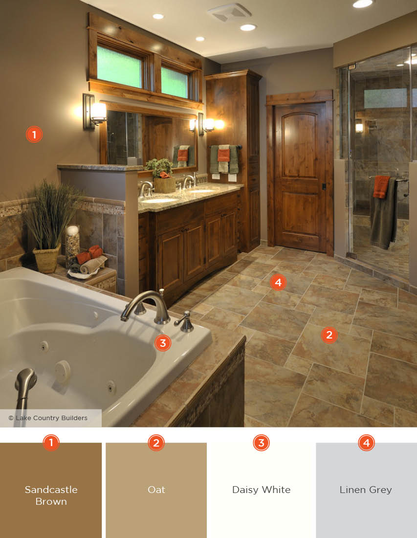 20 Relaxing Bathroom  Color  Schemes Shutterfly