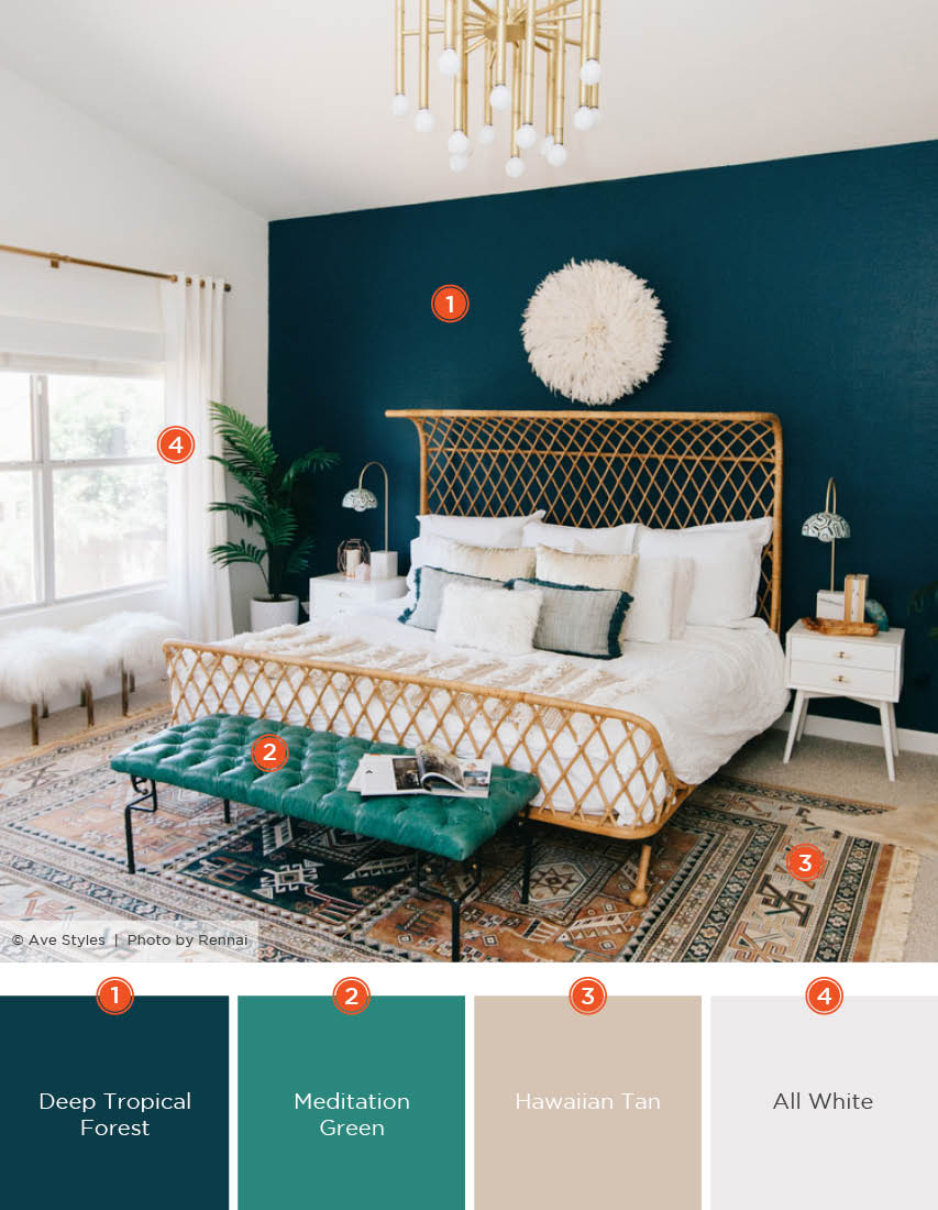 Color Scheme Bedroom Decor Ideas