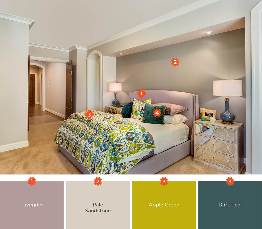 Color Schemes For Bedroom Home Interior Design