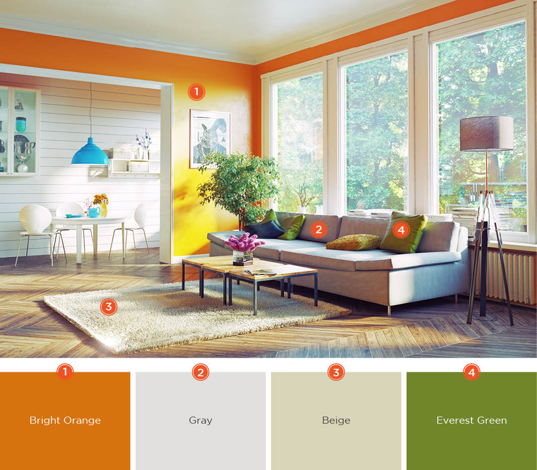 20 Inviting Living Room  Color  Schemes  Ideas and 