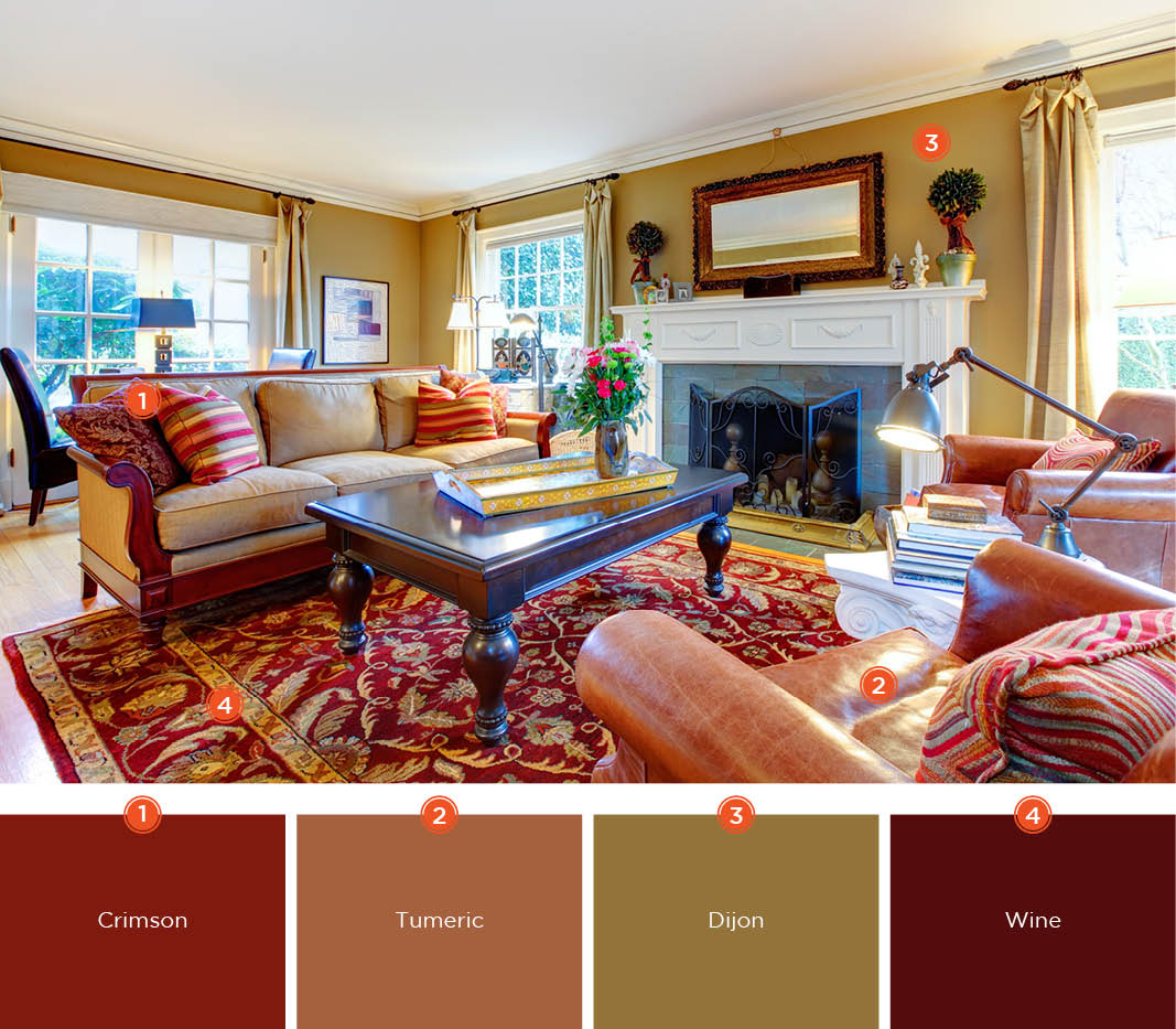 20 Inviting Living Room Color Schemes