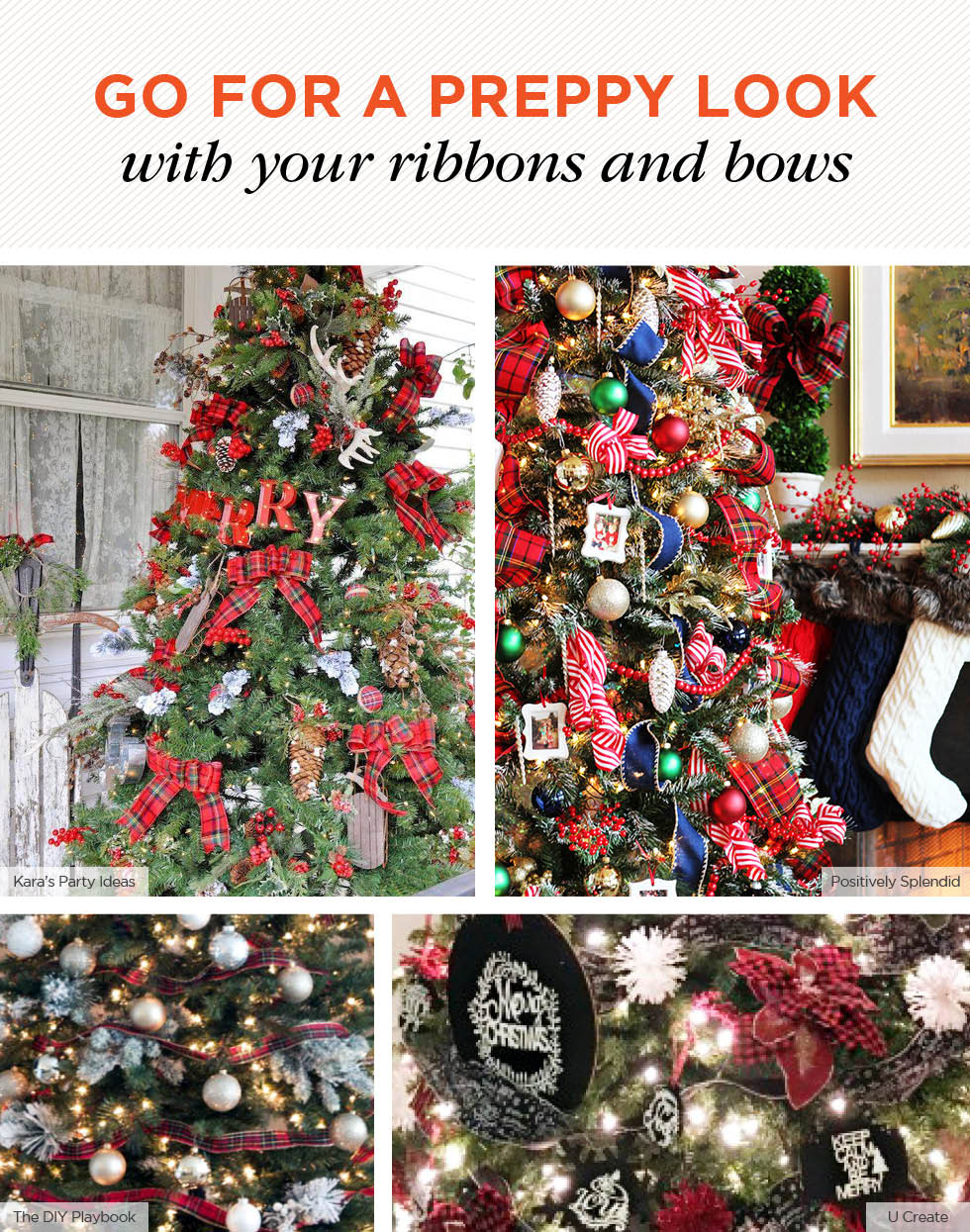 Festive Christmas Tree Decoration Ideas and Photos