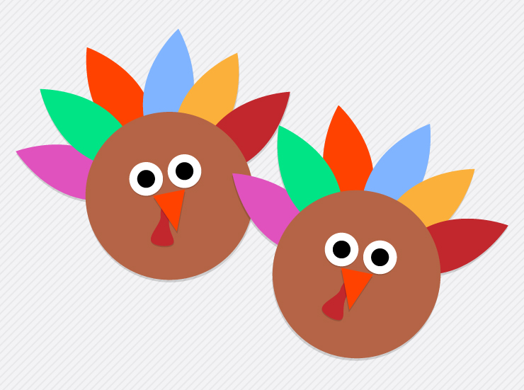 Thanksgiving turkey craft