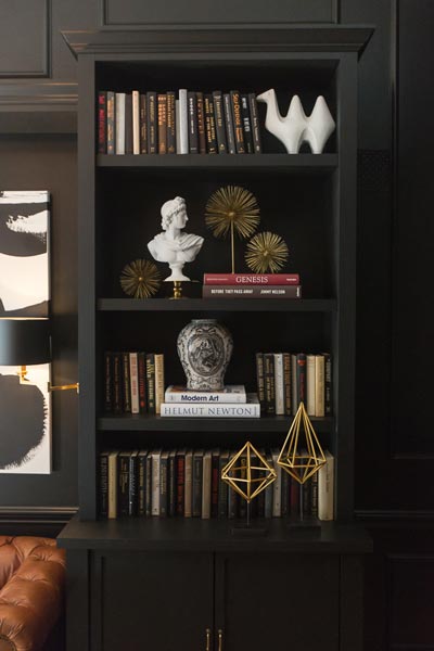 75 Stylish Black Bedroom Ideas And, Black Bedroom Shelves