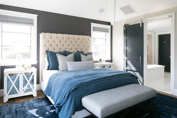 75 Brilliant Blue  Bedroom  Ideas  and Photos Shutterfly