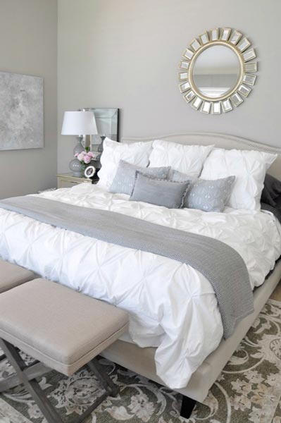 75 Gray Bedroom Ideas And Photos Shutterfly - How To Decorate Bedroom With Gray Walls