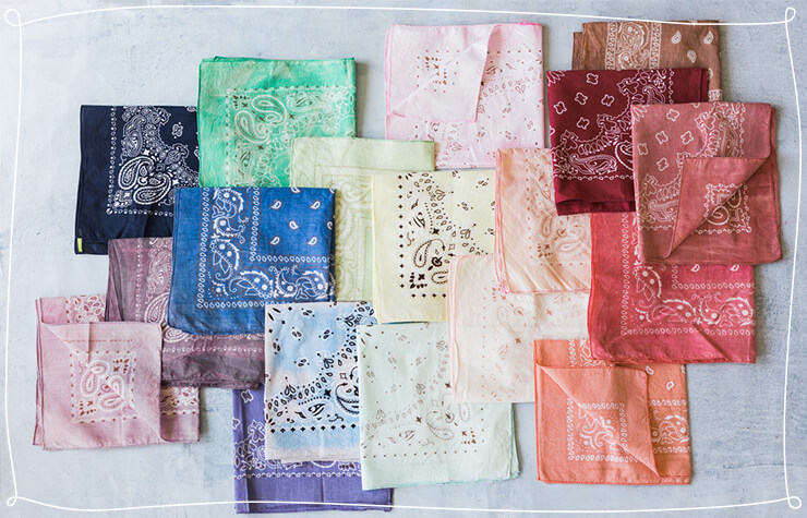colorful handkerchief