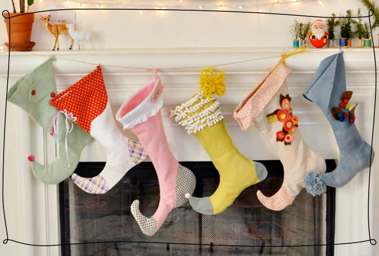 How to Make Homemade Christmas Stockings - DIY Gift Idea