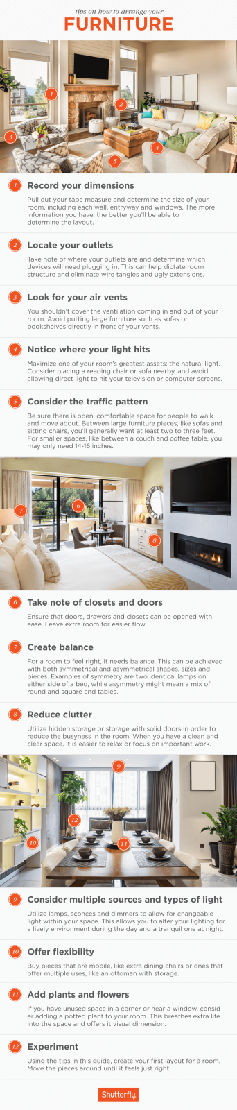 How To Arrange Furniture For Every Room Shutterfly