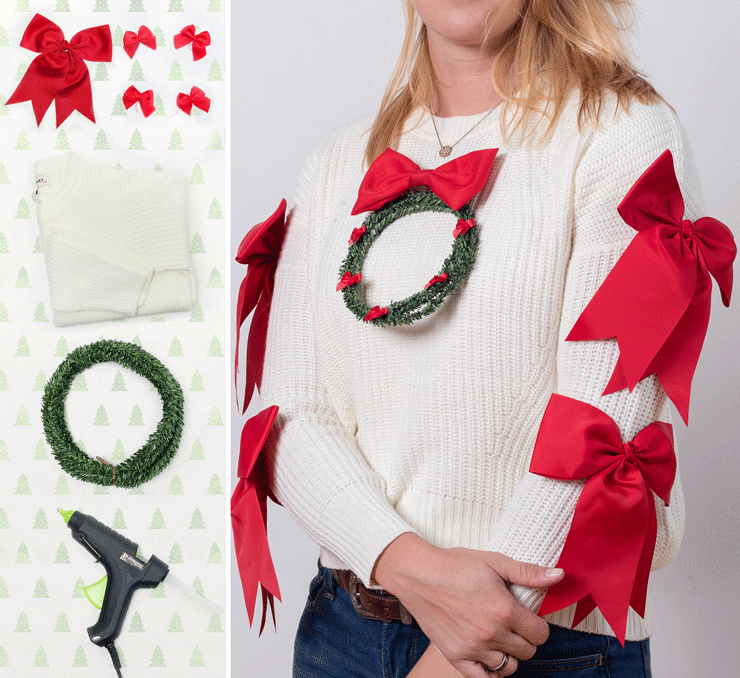 red ugly christmas sweater ideas 