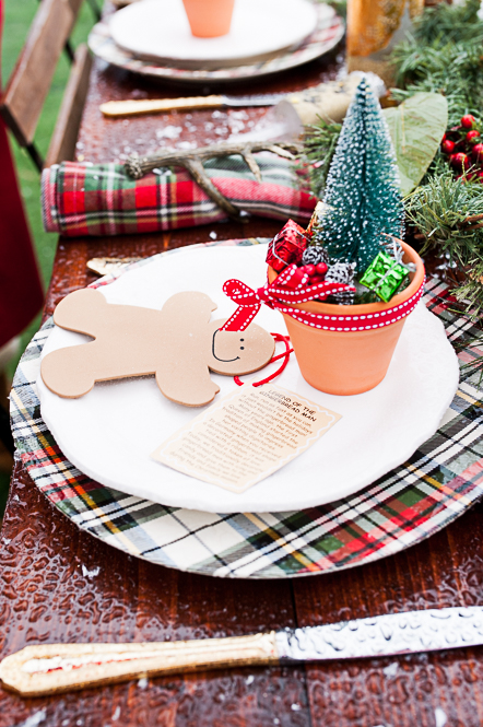 gingerbread man decorating for kids