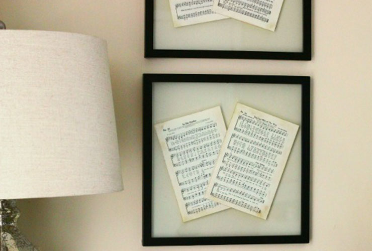 music sheets