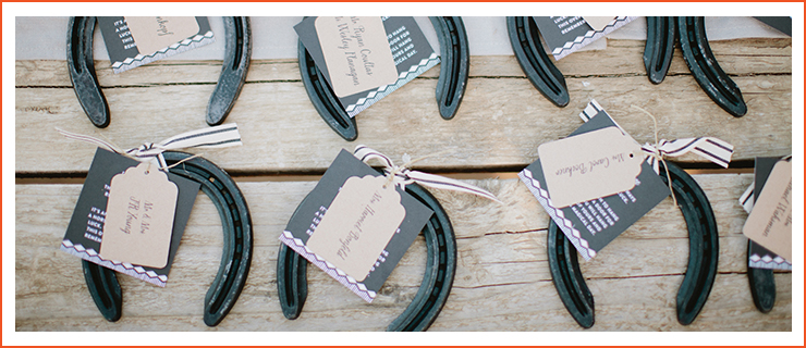 Seating place cards