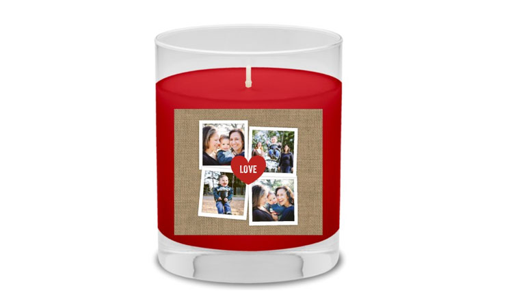 mother bride gift candle