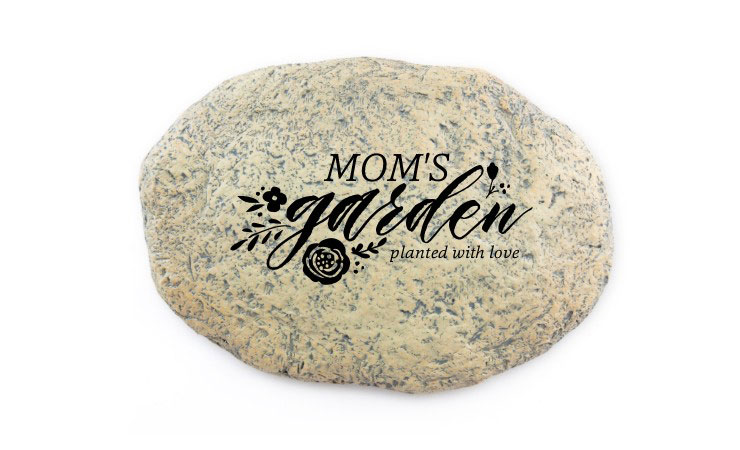 mother bride gift garden stone