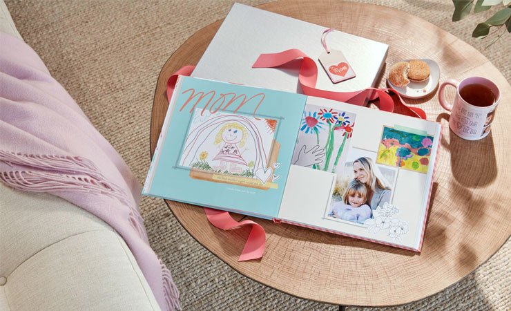 mother bride gift photo book