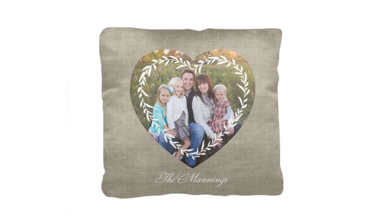 mother bride gift photo pillow