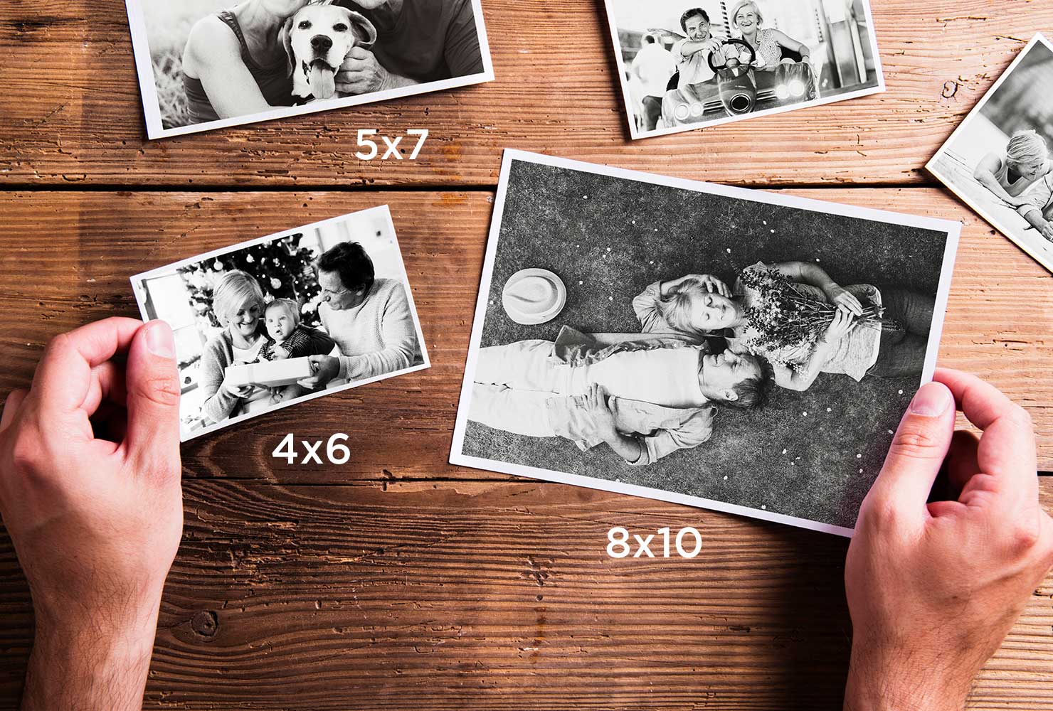 Digital Print Sizes Chart