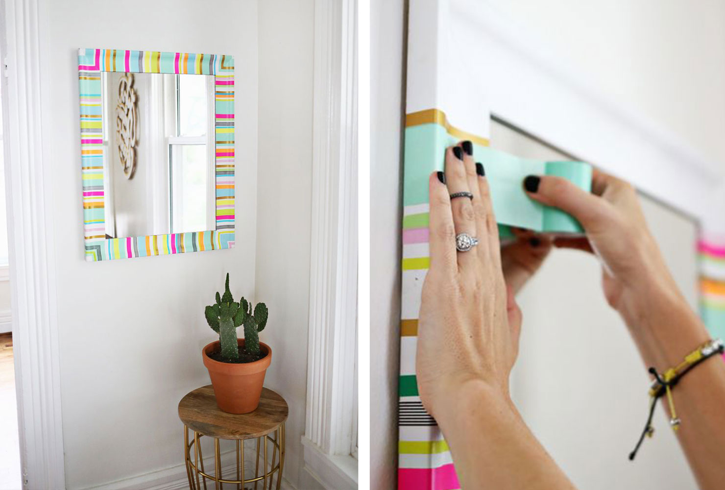 creative gift ideas washi tape mirror width=