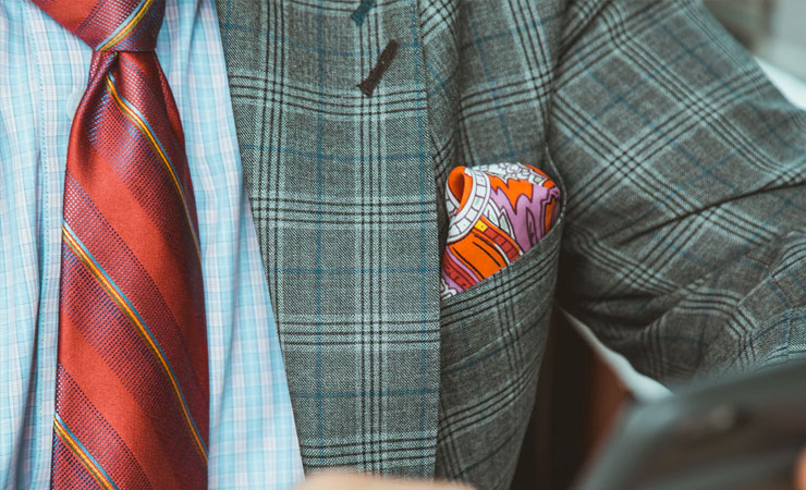 father of the groom gift ideas pocket square