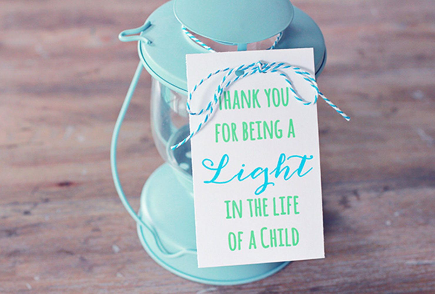 teacher appreciation week gift ideas painted lantern width=