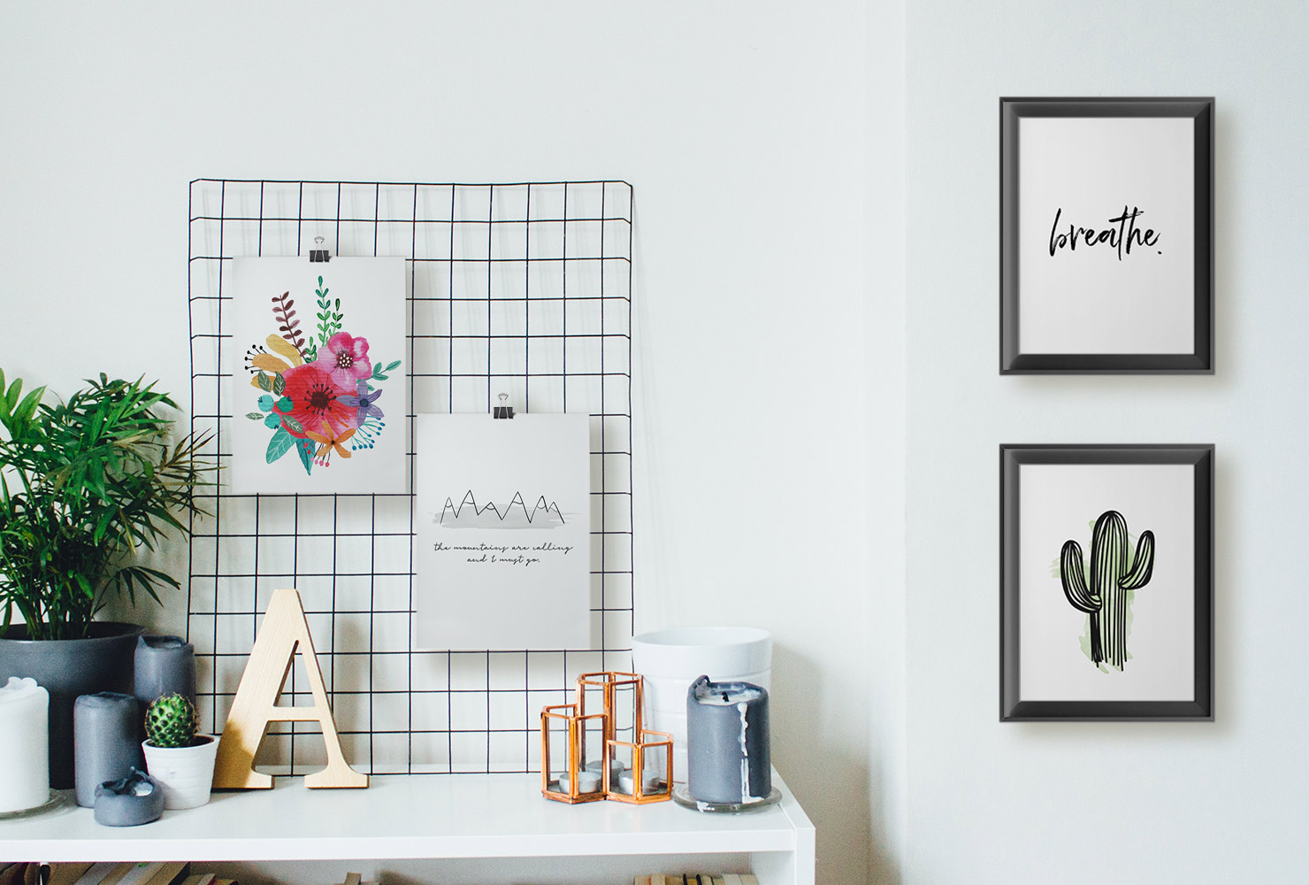 38 Creative Wall Art Ideas To Decorate Your Space Brit Co