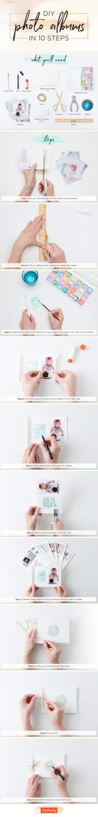 Adorable DIY Photo Album For Any Occasion: 10 Easy Steps